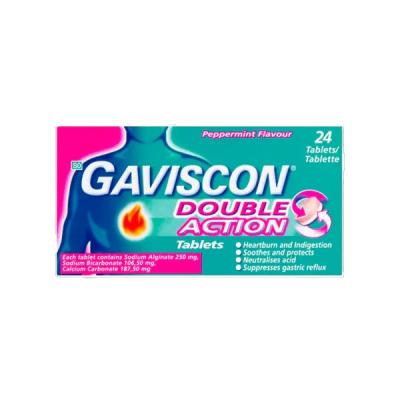 Gaviscon Double Action Tablets 24'S